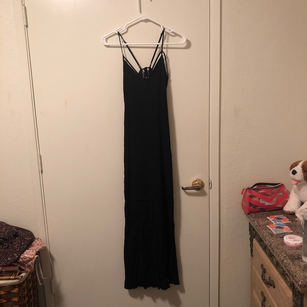 Black long dress
